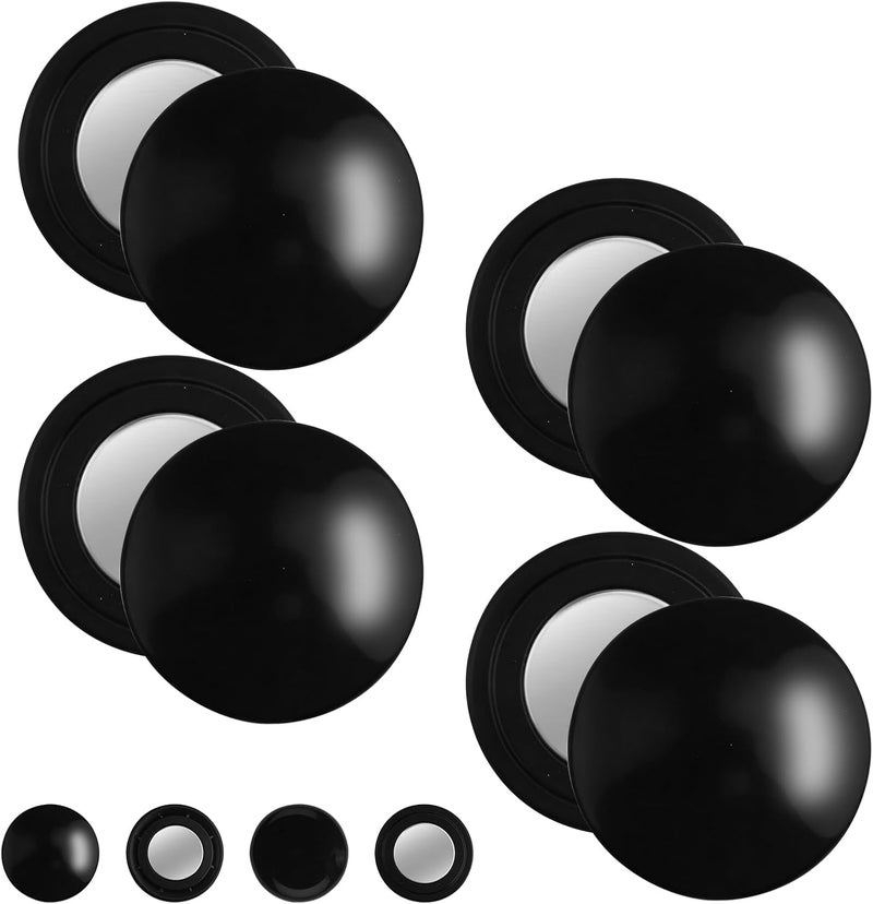 Notoke 8Pcs/4 Pairs Race Bib Clips Marathon Running Bib Clips for Runners Race Bib Holders Magnets Reusable Bib Fixing Fastener Clip Race Number Buckle for Runners Field Run Supplies - Image 1